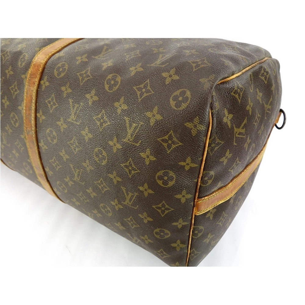 Louis Vuitton Classic Monogram Tan Duffel Bag - Picture 7 of 16